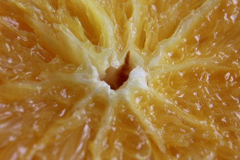 减少橙色特写镜头宏照片吃橙色水果橙色水果背景