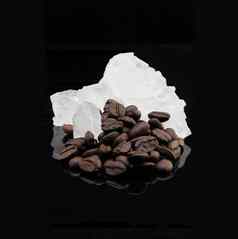 水晶糖咖啡豆子
