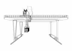 轨行龙门容器起重机大纲
