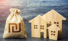 以色列谢克尔钱袋雕像住宅建筑财产税融资城市发展基础设施项目市政预算增加投资吸引力