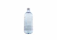 瓶装水孤立的白色背景