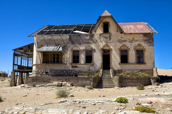 废墟房子科尔曼斯科普纳米比亚非洲