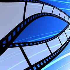 空白电影带电影行业概念