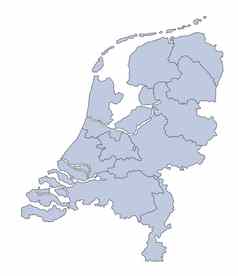 地图荷兰