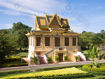 皇家宫phnmom在金边柬埔寨
