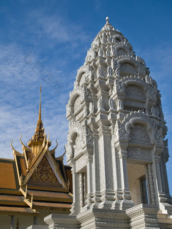 皇家宫金边在金边柬埔寨