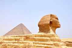 斯芬克斯金字塔开罗埃及