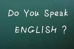 说话英语