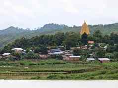 泰国浮动小镇Sangklaburi北泰国