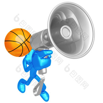 篮球扩音器