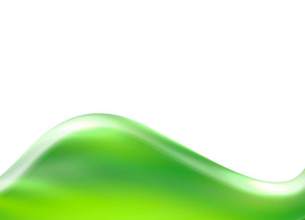 绿色波