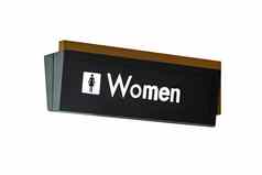 女人的厕所标志