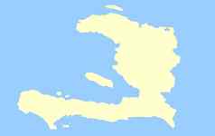 地图海地
