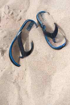 翻转失败海滩凉鞋