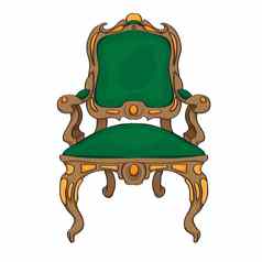 巴洛克式的椅子