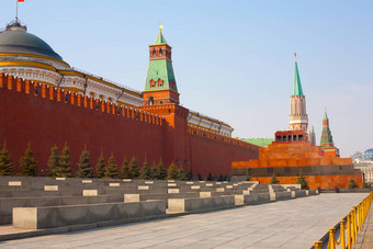 莫斯科克林姆林宫列宁陵墓莫斯科俄罗斯