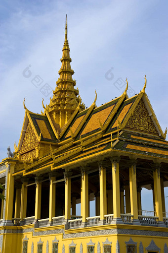 柬埔寨皇家宫建筑