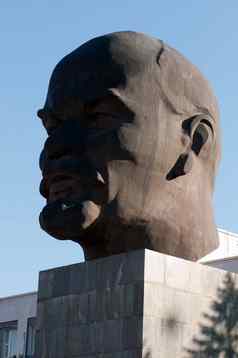 最大头苏联领袖弗拉基米尔?列宁建乌兰乌德资本城市布里亚特共和国俄罗斯