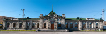 斯柳江卡铁路站西伯利亚铁路湖贝加尔湖