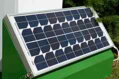 太阳能面板绿色环境友好的能源