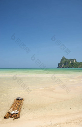 热带海滩斐斐泰国