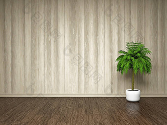 植物木墙