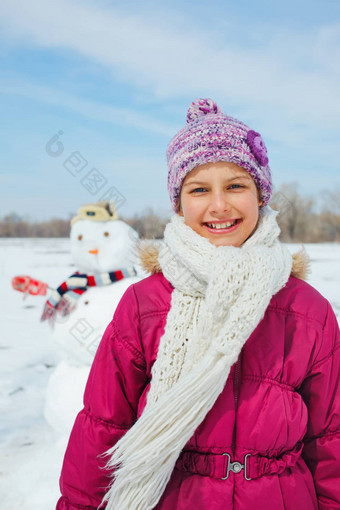 <strong>女孩雪人</strong>