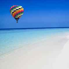 热空气气球旅行海