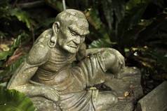 罗汉kanakbharadvaja雕像