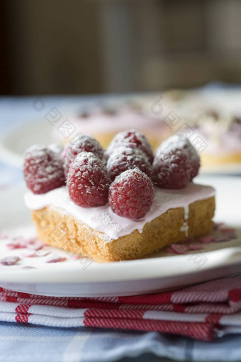 小纸杯蛋糕树莓
