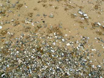 沙子鹅卵石