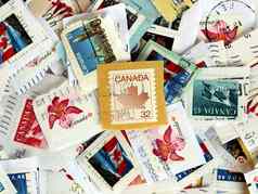 加拿大邮票