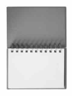 笔记本水平单空白页面