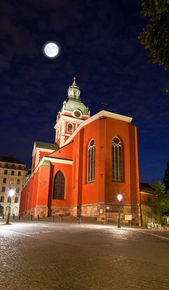 圣人雅 各教堂教堂斯德哥尔摩