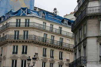经典法国优雅的体系结构巴黎