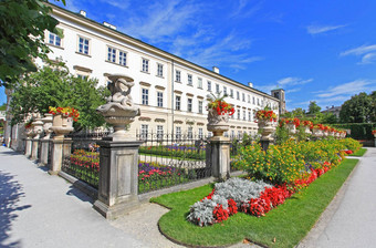 米拉贝尔宫花园萨尔茨堡