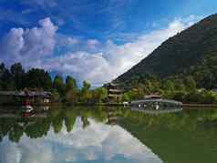 风景公园丽江中国