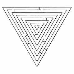 三角形迷宫