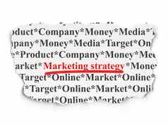 市场营销概念市场营销策略纸背景