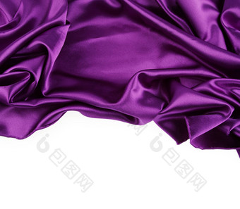 紫色的丝绸