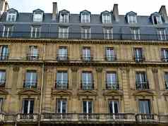 巴黎美丽的房屋高档社区