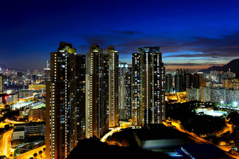 在香港香港城市景观