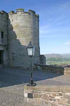 斯特灵城堡苏格兰华莱士纪念碑distanc