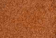 棕色（的）地毯