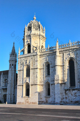 Jeronimos修道院贝伦季度里斯本葡萄牙