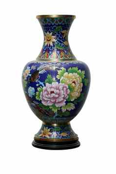 古老的中国人花瓶