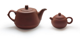 粘土茶壶