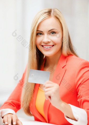 女商人移动PC信贷卡