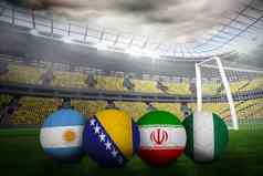 足球集团颜色世界杯