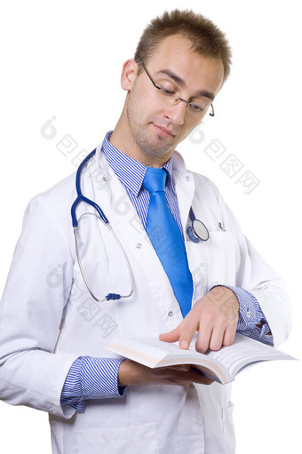 医生阅读书